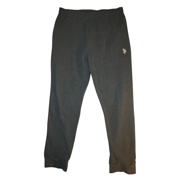 U.S. Polo Assn. Sweatpants Men’s XL Dark Grey Joggers Logo Casual Loungewear - Picture 1 of 4